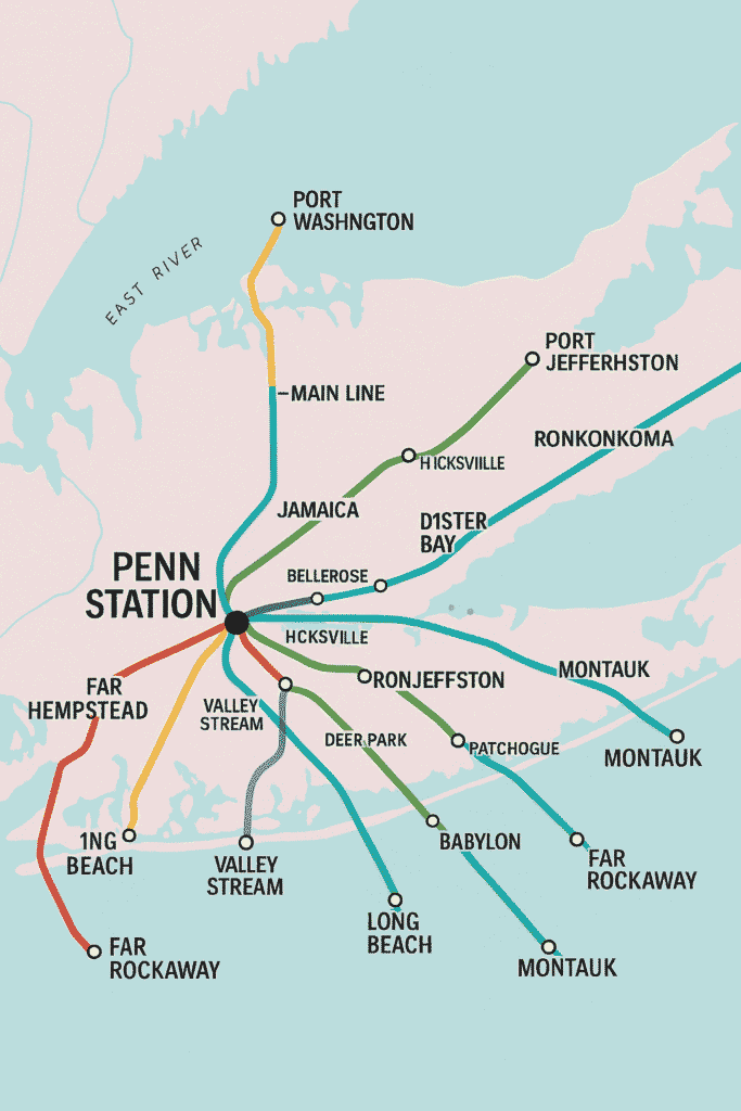 LIRR Map