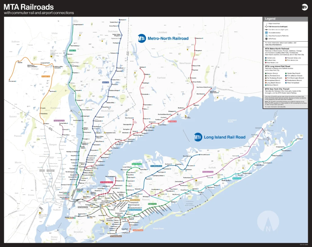LIRR Map